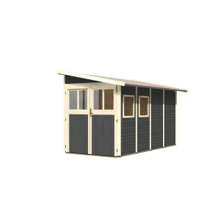  Karibu | Aanbouw Wandlitz 4 | Terragrijs 202933-10